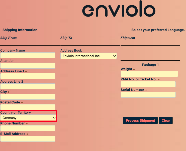 How to return parts with UPS enviolo Help Center