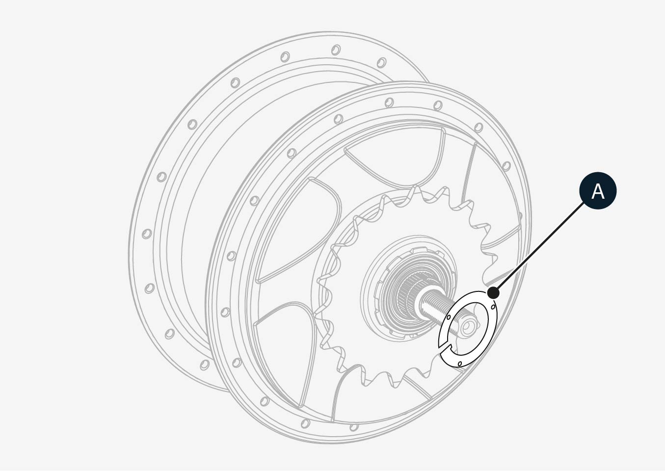 Retrofit to the AUTOMATiQ Part 1.A Hub interface assembly from