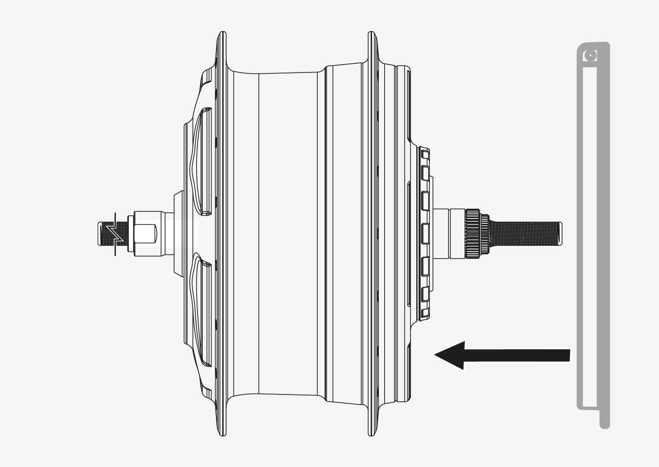 Retrofit to the AUTOMATiQ Part 1.C Hub interface assembly from